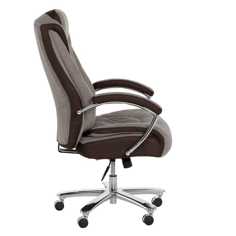 Директорски офис стол Carmen 6201 кафяв